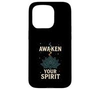 Spiritual Lotus Chakra Energy Flow Meditation Case for iPhone 15 Pro