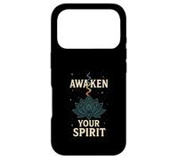 Spiritual Lotus Chakra Energy Flow Meditation Case for iPhone 17 Pro