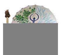 Spiritual Music Drum Hollow Back Enhanced Bass Retro Color Mysterious