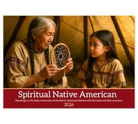 Spiritual Native American (Wall Calendar 2026 DIN A2 landscape), CALVENDO 12 Month Wall Calendar: Images that caress the soul - full of quiet strength, deep wisdom and spiritual connection.