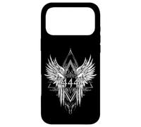 Spiritual Number 444 Mystical Angel Wing Numerology Case for iPhone 17 Pro Max