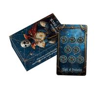 Spiritual Oracle Deck, Collectible Fortune Cards, Intuition Divination Set, 78-Piece Daily Reading Kit, Meditation Journaling Prayer Practice, Entertainment Gear for Women, Men, Travel, Party, Career