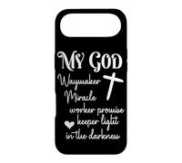 Spiritual Quote Waymaker Miracle Worker Light in Darkness Case for iPhone Air