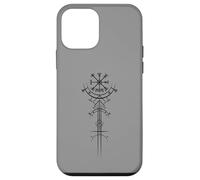 Spiritual Runes Compass Viking Nordic Warrior Mythology Case for iPhone 12 mini