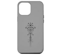 Spiritual Runes Compass Viking Nordic Warrior Mythology Case for iPhone 12 Pro Max