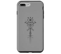 Spiritual Runes Compass Viking Nordic Warrior Mythology Case for iPhone 7 Plus/8 Plus