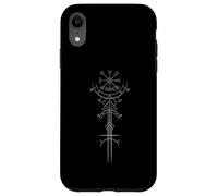 Spiritual Runes Compass Viking Nordic Warrior Mythology Case for iPhone XR