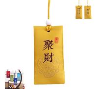 Spiritual Salt Pouch Chinese, Buddhist Spiritual Salt Pouch, Classical Chinese Talisman, Spiritual Salt Pouch for Money, Chinese Traditional Blessing and Lucky Sachet