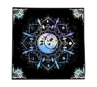 Spiritual Tarot Cloth - Sacred Symbol Mats, Altar Reading Covers | Sea of Butterflies Designs, Floral Ritual Tapestry Cloths, Magic Energy Focuss for Card Reading and Quiet Reflection Spaces