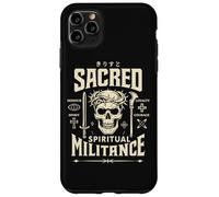 Spiritual Warfare Christian Gothic Skull Jesus Warrior Art Case for iPhone 11 Pro Max