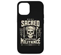 Spiritual Warfare Christian Gothic Skull Jesus Warrior Art Case for iPhone 12/12 Pro