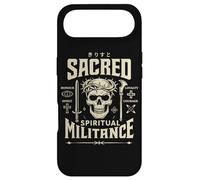 Spiritual Warfare Christian Gothic Skull Jesus Warrior Art Case for iPhone Air
