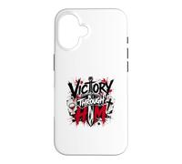 Spiritual Warfare Cross Sword Victory Through Him Case for iPhone 16