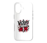 Spiritual Warfare Cross Sword Victory Through Him Case for iPhone 17