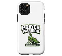 Spiritual Warrior God Prayer Warrior Praying Mantis Case for iPhone 11 Pro
