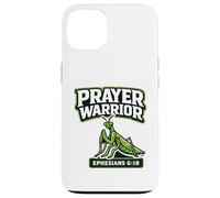 Spiritual Warrior God Prayer Warrior Praying Mantis Case for iPhone 13