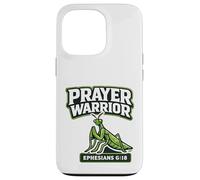 Spiritual Warrior God Prayer Warrior Praying Mantis Case for iPhone 13 Pro