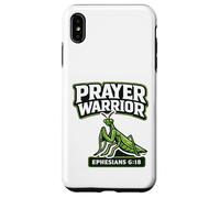 Spiritual Warrior God Prayer Warrior Praying Mantis Case for iPhone XS Max