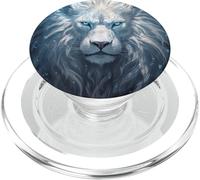 Spiritual White Lion PopSockets PopGrip for MagSafe