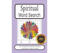 Spiritual Word Search Puzzle Book: A Spiritual Puzzle Journey with Divine Words, Inner Wisdom, and Mystical Energy to Raise Your Vibration with Easy to Read Large Print
