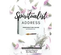 Spiritualist Address - Preparation Guide Workbook | Cute gift for Women | XL 8.5" x 11" | Glossy Cover Paperback Journal Template Workbook ... to bitesize and follow your bullet points