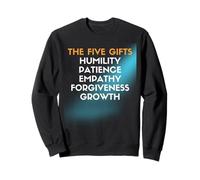 Spirituality Mindfulness Quote Inspirational Humility Sweatshirt