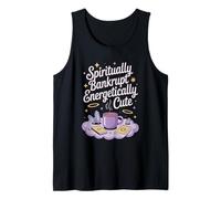 Spiritually Bankrupt Energetically Cute Tarot Tank Top