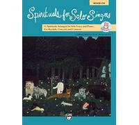 Spirituals for Solo Singers: Medium Low Voice, Book & CD
