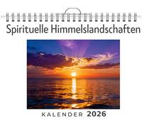 Spirituelle Himmelslandschaften: Wandkalender 2026, Kalender DIN A4 quer, Monatskalender im Querformat mit Kalendarium, das perfekte Geschenk