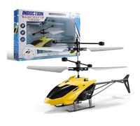 Spiritzohic Remote Control Helicopter, RC Helicopter Toy for Kids, Radio Controlled Aircraft Flying Toys, Altitude Hold RC Helicopters with Gyro Light Airplane Model Gift for Birthday, Christmas-Red