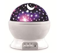 Spiritzohic Starry Sky Lamp, Star Projector, Night Light Room Decor, Dimmable+Remote Star Projector, 360° Rotate Night Light, Night Lights Projectors, Birthday Gift (White)