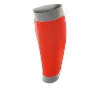 Spiro Adult Unisex Contrast Compression Calf Guards (S) (Orange/Grey)