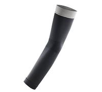 Spiro Adults Unisex Compression Arm Guards (S) (Black/Grey)