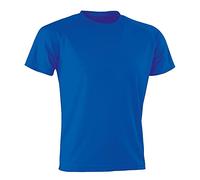 Spiro Adults Unisex Impact Aircool Tee (XL) (Royal)