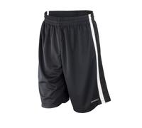 Spiro Basketball quick-dry shorts - Mens, Contrast colour side trim