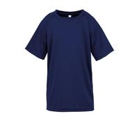 Spiro Chidlrens Impact Performance Aircool T-Shirt in Navy | Size: 5-6 Years Spiro Navy 5-6 Years