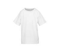 Spiro Chidlrens Impact Performance Aircool T-Shirt in White | Size: 5-6 Years Spiro White 5-6 Years