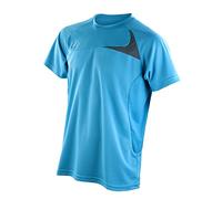 Spiro dash training shirt (Aqua/ Grey, S)