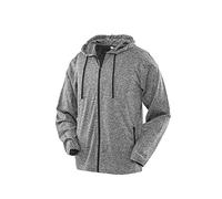 Spiro Fitness Men's Hooded Tee-Jacket