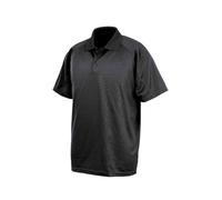 Spiro Impact Performance Aircool Polo, Black, 5XL. S288X