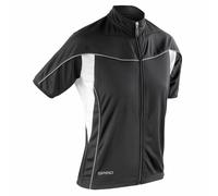 Spiro Ladies Bikewear Full Zip Performance Training Gym Stretch Top