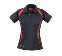 Spiro Ladies' Team Spirit Dropped Hem Polo Shirt