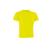 Spiro Men Performance Aircool T-Shirt - Flo Yellow, Small
