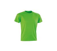 Spiro Men Performance Aircool T-Shirt - Lime, Large