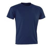 Spiro Men Performance Aircool T-Shirt - Navy, X-Large
