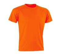 Spiro Men's Aircool T-Shirt in Pale Orange | Size: Medium Spiro Pale Orange M