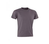Spiro Mens Aircool T-Shirt (L) (Grey)