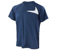 Spiro Mens Dash Training Shirt Navy/White 3XL