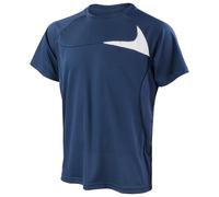 Spiro Men's Dash Training T-Shirt in Navy | Size: 3XL Spiro Navy 3XL