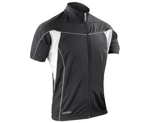 Spiro Men's Extremely Lightweight Bikewear Full Zip Performance Top